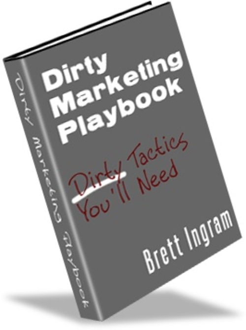 Product picture Dirty Marketing Playbook, Earn money from your Webpage